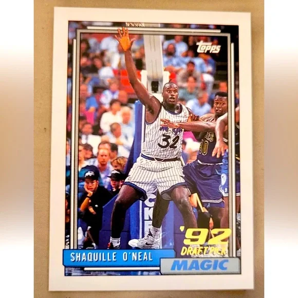 rare shaquille o neal cards Amazon.com: Shaquille O'Neal Rookie Card 1992-93 Hoops #442 PSA 9 :  Collectibles & Fine Art main image 1